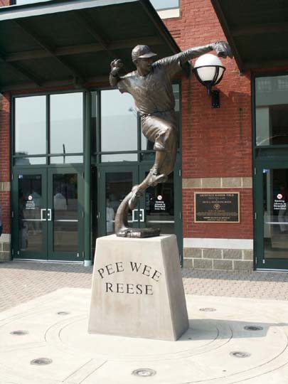 The Sporting Statues Project: Pee Wee Reese: Louisville Bats